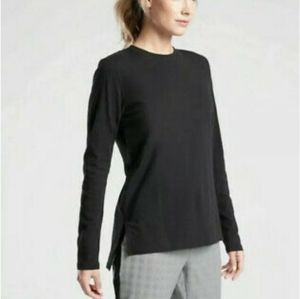 Athleta daily long sleeve tee, size S